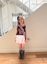 ［comma］23 mesh sleeveless tops