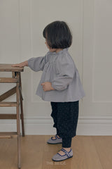 ［The beige］Shirring Blouse