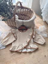 ［marron］Lala frill blouse