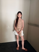 ［comma］Lace cotton short pants