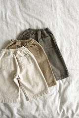 ［The beige］Turk straight pants