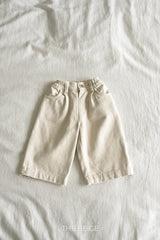 ［The beige］Turk straight pants