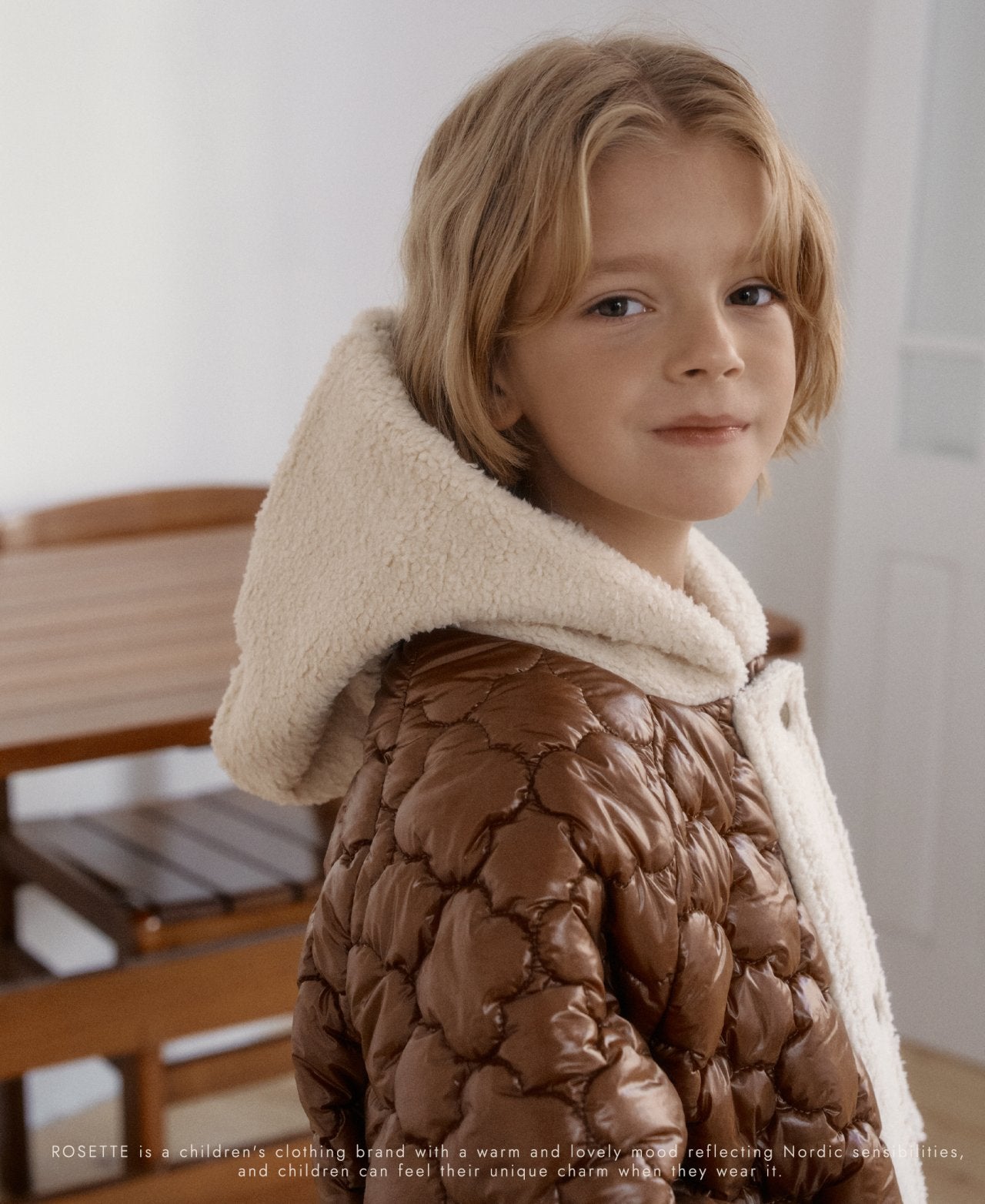 ［ROSETTE］Clover padding jumper