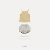 ［melmel］Popo check short bloomer