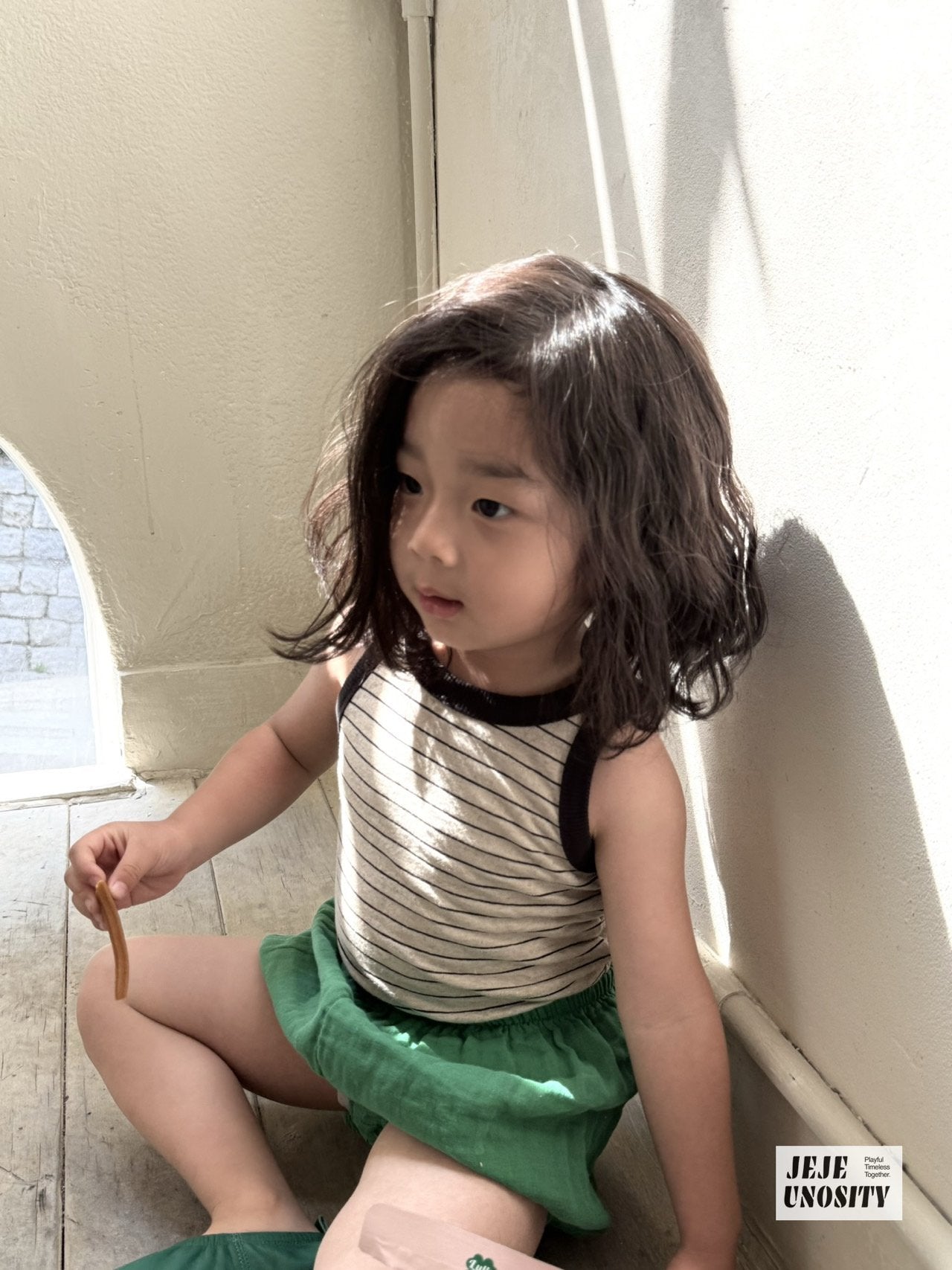 ［jejeunosity］Off stripe tank