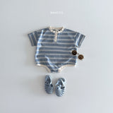［Bonito］Stripe bebe rompers