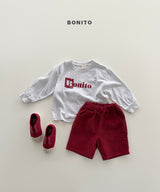 ［Bonito］Corduroy short pants