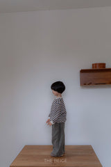 ［The beige］Turk straight pants