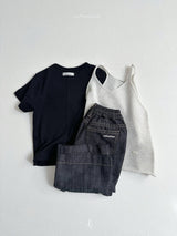 ［atomeme］Blackberry slit tee