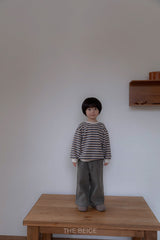 ［The beige］Turk straight pants