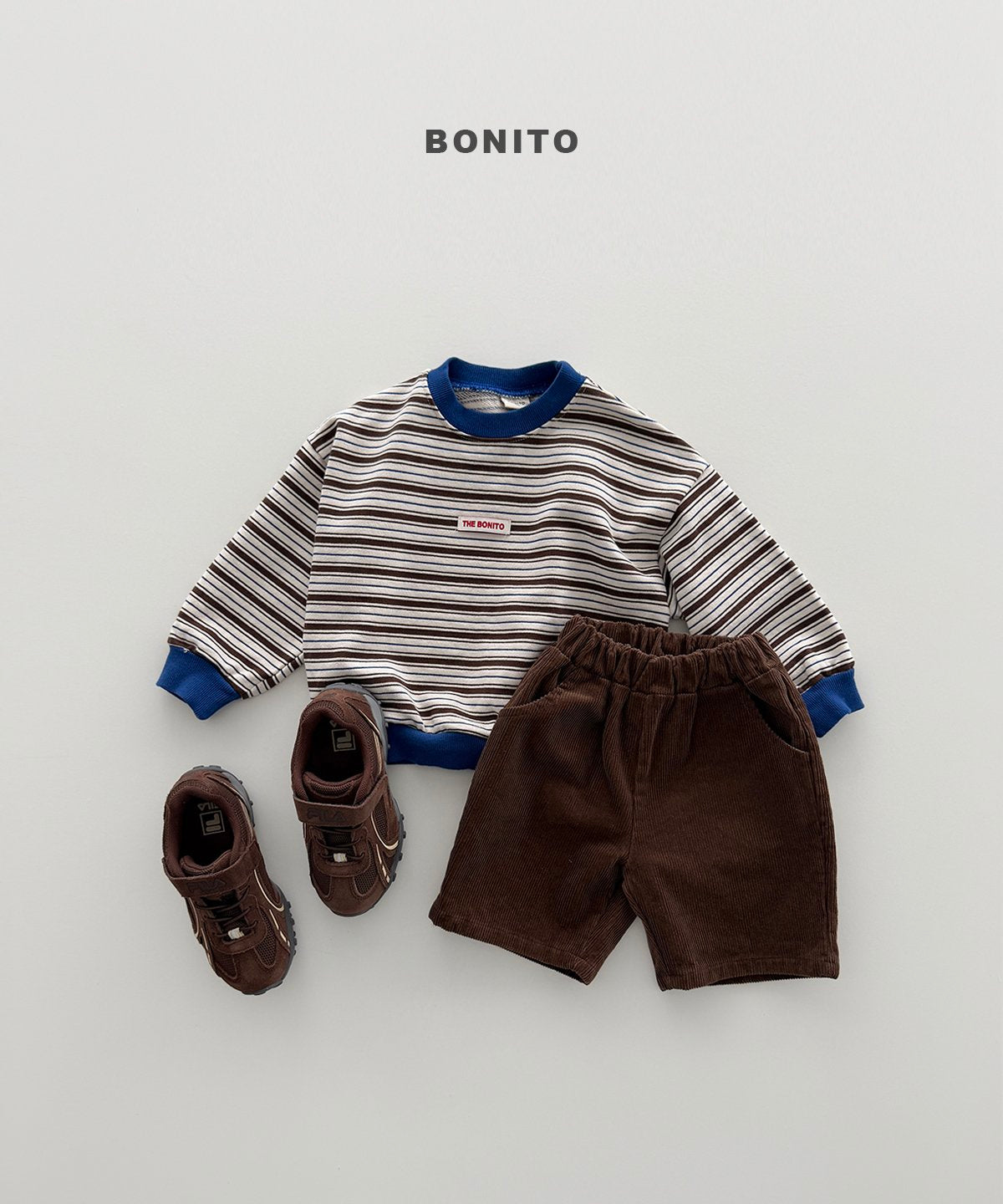 ［Bonito］Corduroy short pants