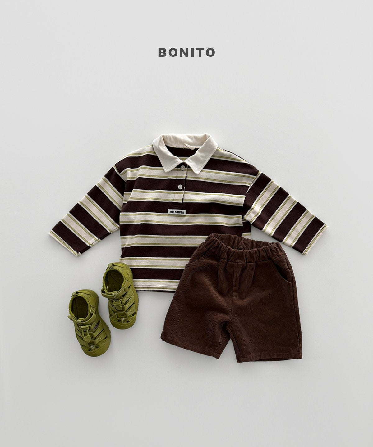 ［Bonito］Corduroy short pants