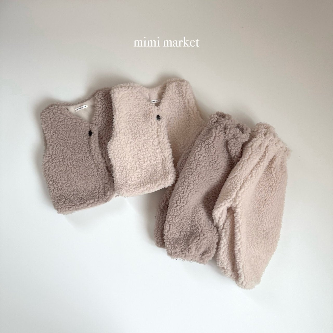 [mimi market] Poodle vest