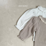 ［mimi market］Puff lace tops