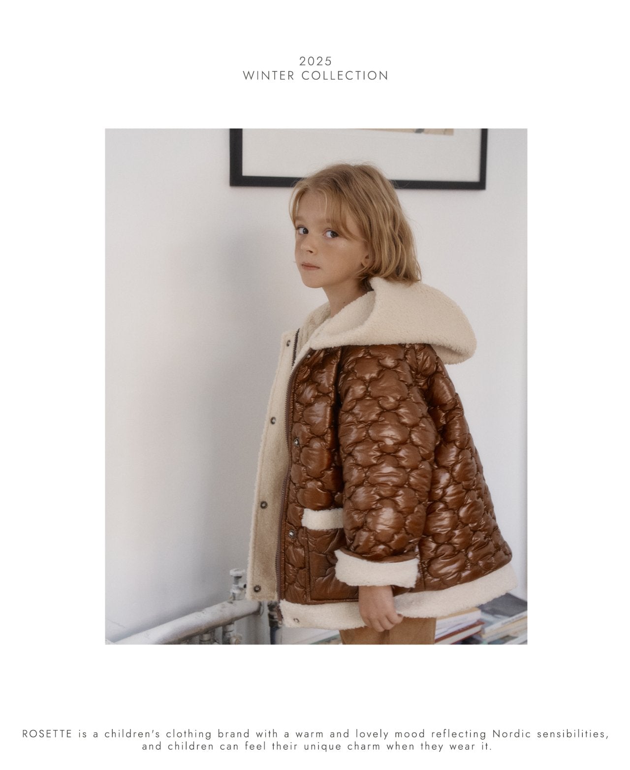 ［ROSETTE］Clover padding jumper