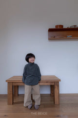 ［The beige］Turk straight pants