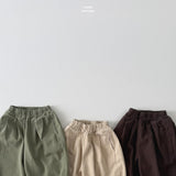 ［LINDO］Cotton round pants