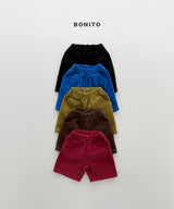 ［Bonito］Corduroy short pants