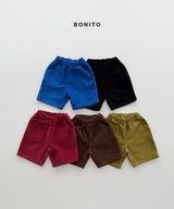 ［Bonito］Corduroy short pants
