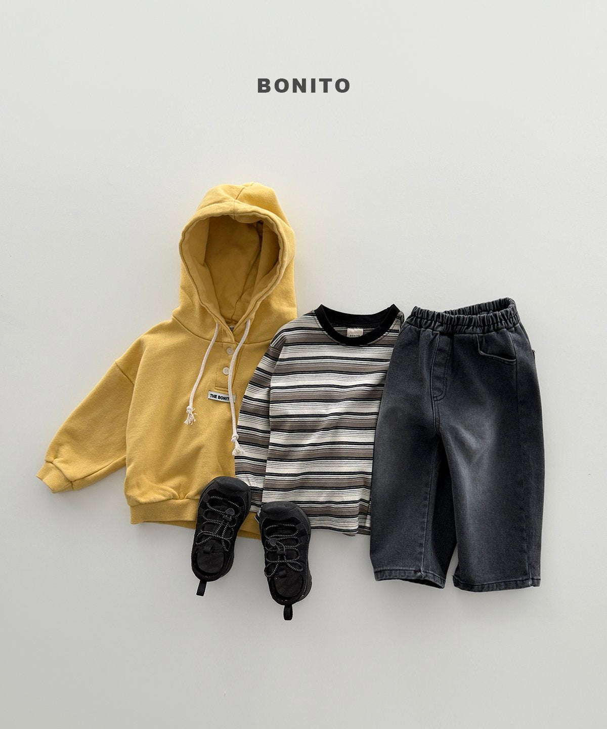 ［Bonito］Track stripe tee