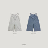 ［MELMEL］Linen overalls