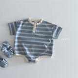 ［Bonito］Stripe bebe rompers