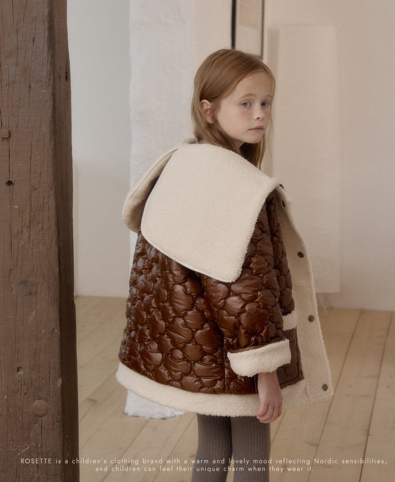 ［ROSETTE］Clover padding jumper