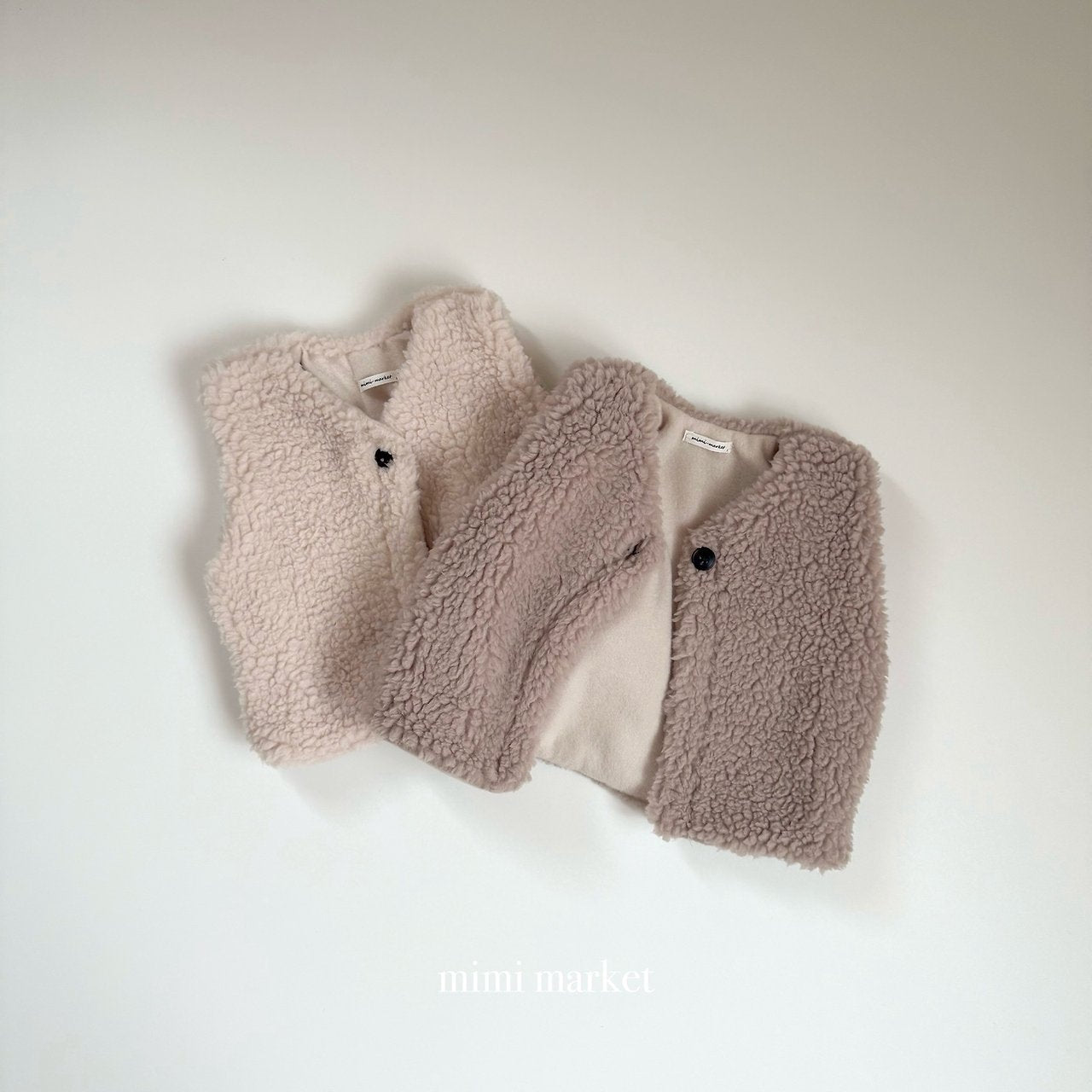 [mimi market] Poodle vest