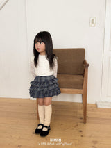 ［BANANAJ］Rhythm flower lace tops