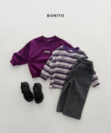 ［Bonito］Track stripe tee