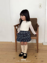 ［BANANAJ］Rhythm flower lace tops