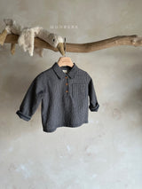 ［monbebe］Autumn check shirt