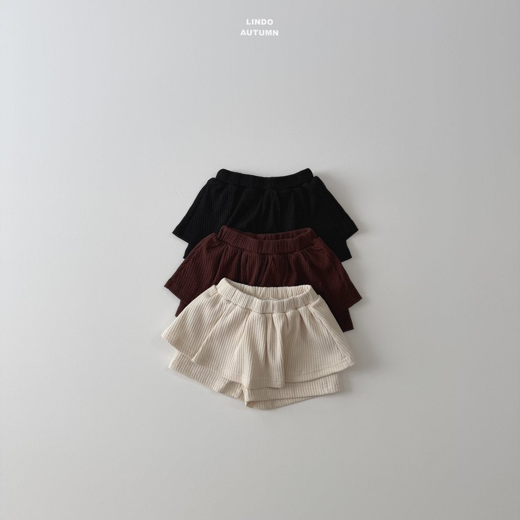 ［LINDO］Autumn pants skirt