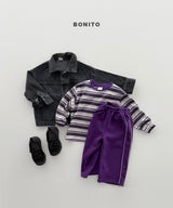 ［Bonito］Track stripe tee