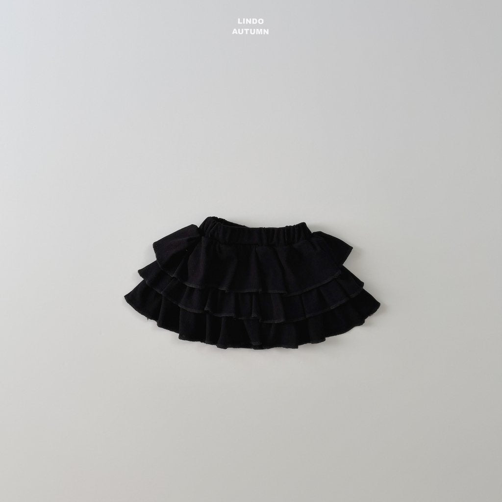 ［LINDO］Eyelet cancan skirt