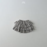 ［LINDO］Eyelet cancan skirt
