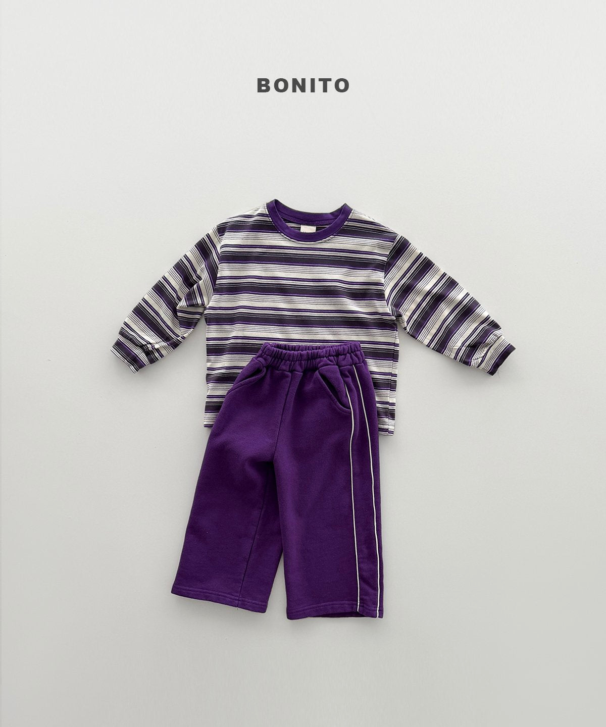 ［Bonito］Track stripe tee
