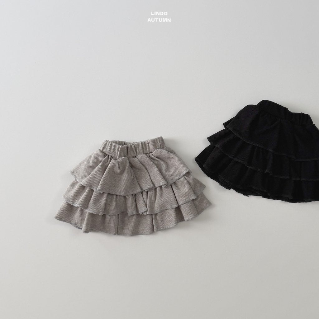 ［LINDO］Eyelet cancan skirt
