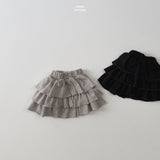 ［LINDO］Eyelet cancan skirt