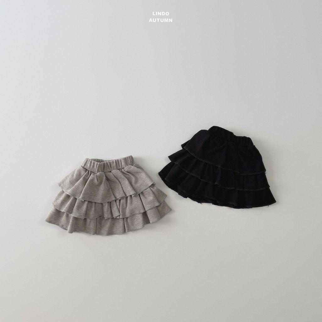 ［LINDO］Eyelet cancan skirt