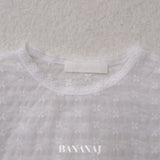 ［BANANAJ］Rhythm flower lace tops