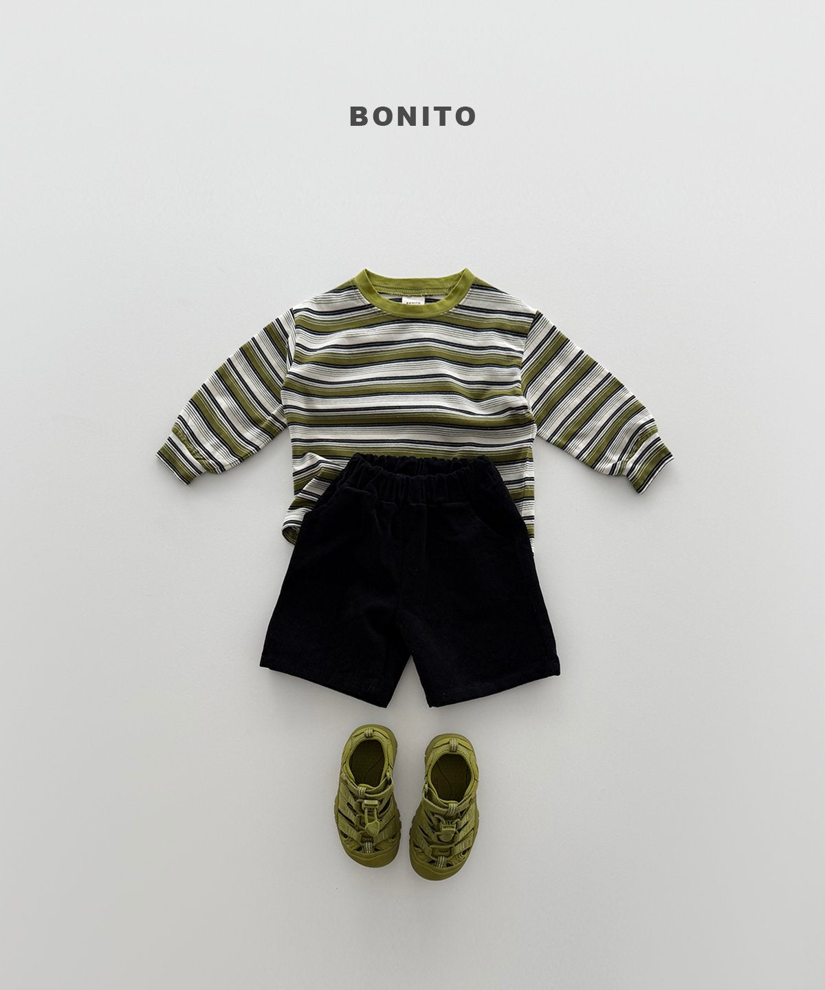 ［Bonito］Track stripe tee