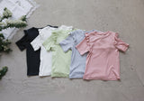 ［FLO］Uni frill tee