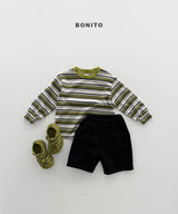 ［Bonito］Track stripe tee