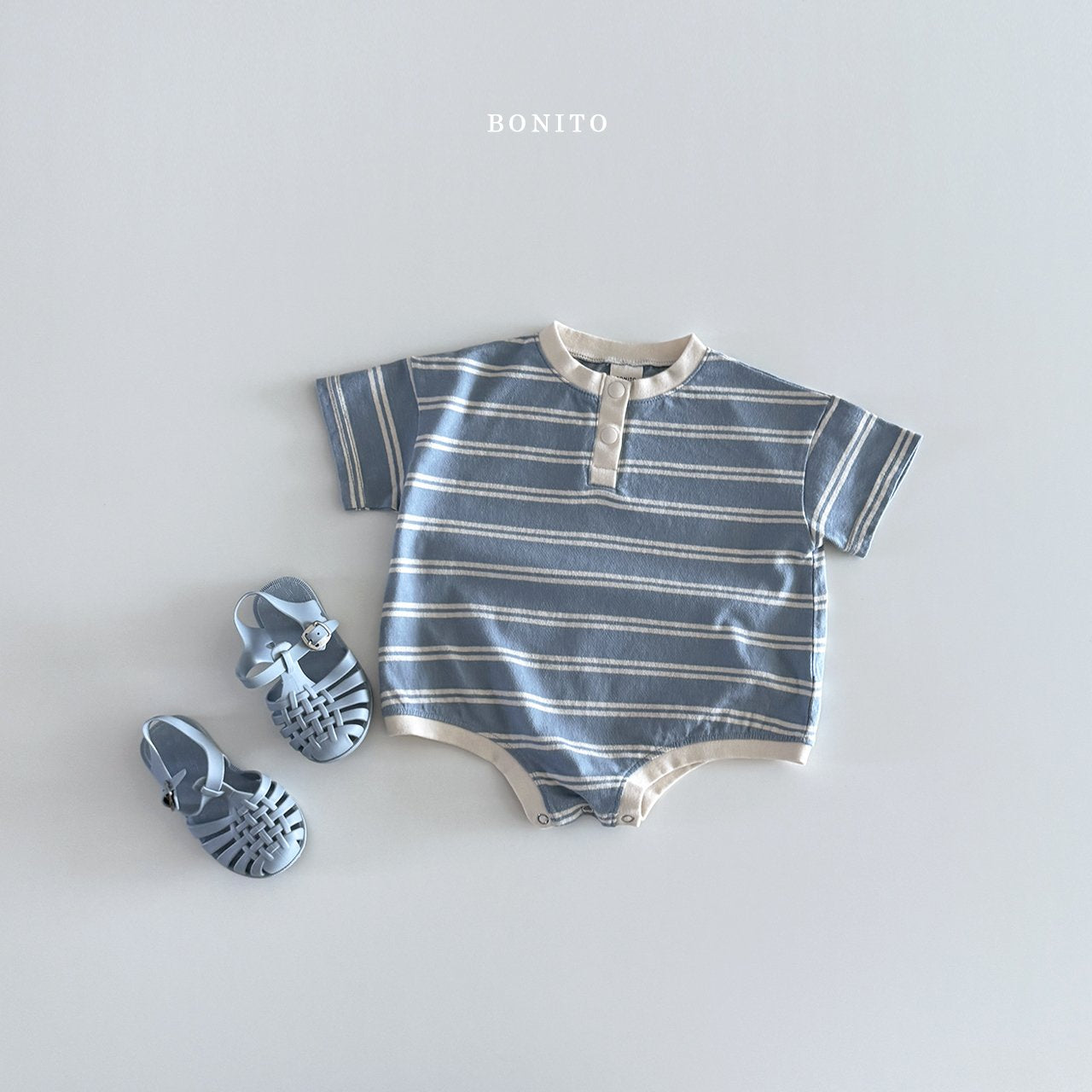 ［Bonito］Stripe bebe rompers