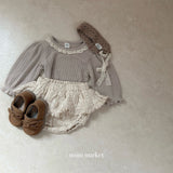 ［mimi market］Puff lace tops