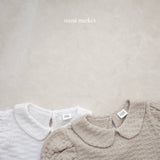 ［mimi market］Puff collar tops