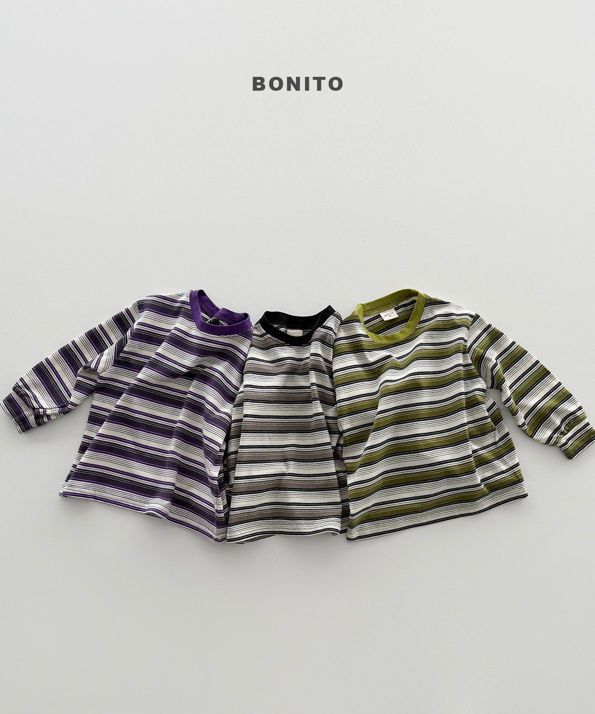 ［Bonito］Track stripe tee