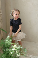 ［FLO］Uni frill tee