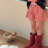 ［ninibello］Coby stripe button short pants